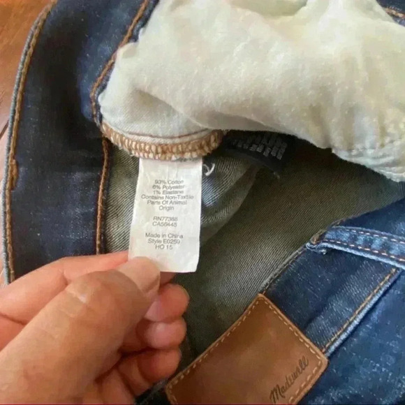 madewell jeans size 25 skinny - Picture 9 of 9